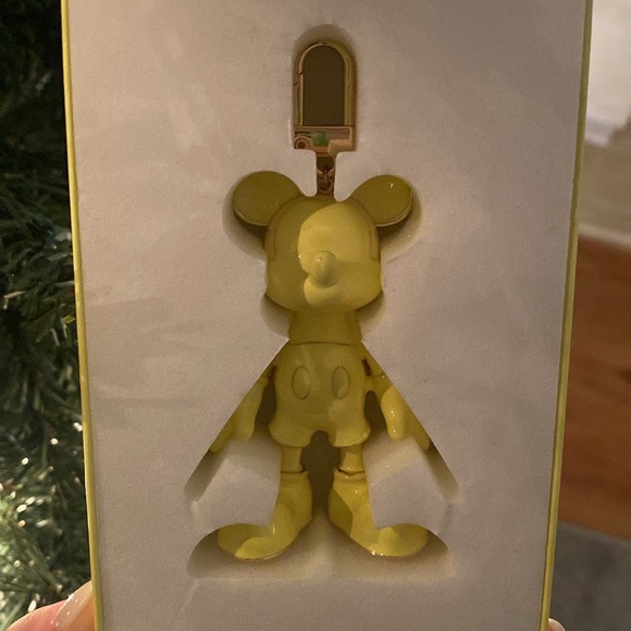 Yellow - Baublebar Mickey Mouse Keychain - Picture 2 of 5